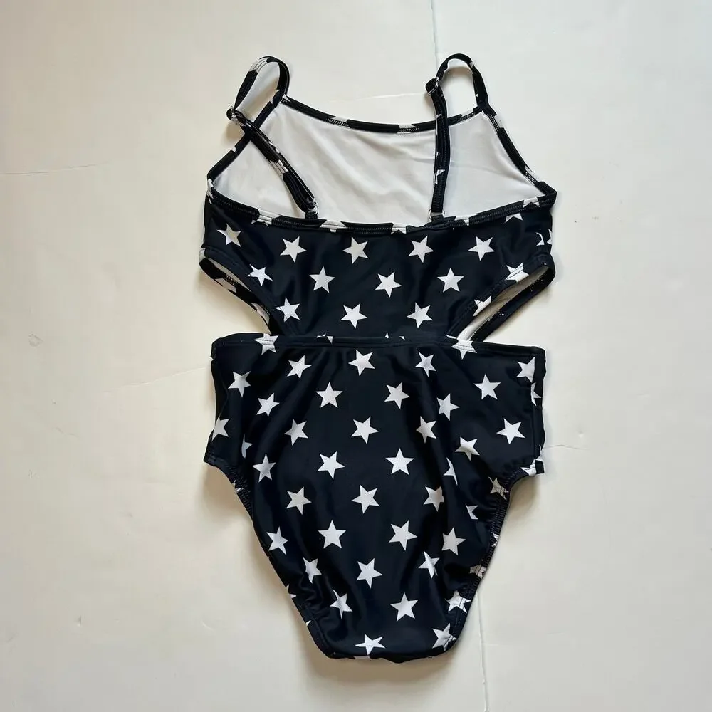 Old Navy Girls Star Cutout Swimming Suit 8Y